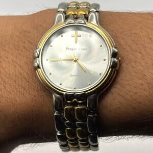 Gold Prayer Time Men's Watch